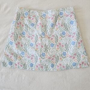 J. Bailey Bailey Boys Floral Skort Girls Meadow Print Size 10